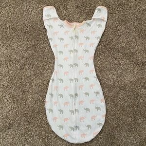 Arms up swaddle sack